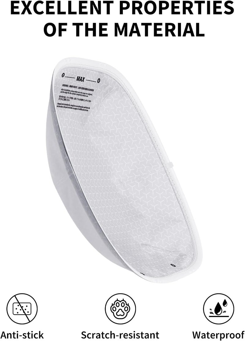 PETKIT Replaced Cat Litter Pad for PuraMax Automatic Cat Litter Box, Waterproof Leakproof Replacement Litter Mat, Scratch Resistance, High Flexibility - Image 3